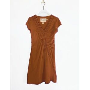 AVENTURA Organic Cotton blend Dress Orange - Womens size L